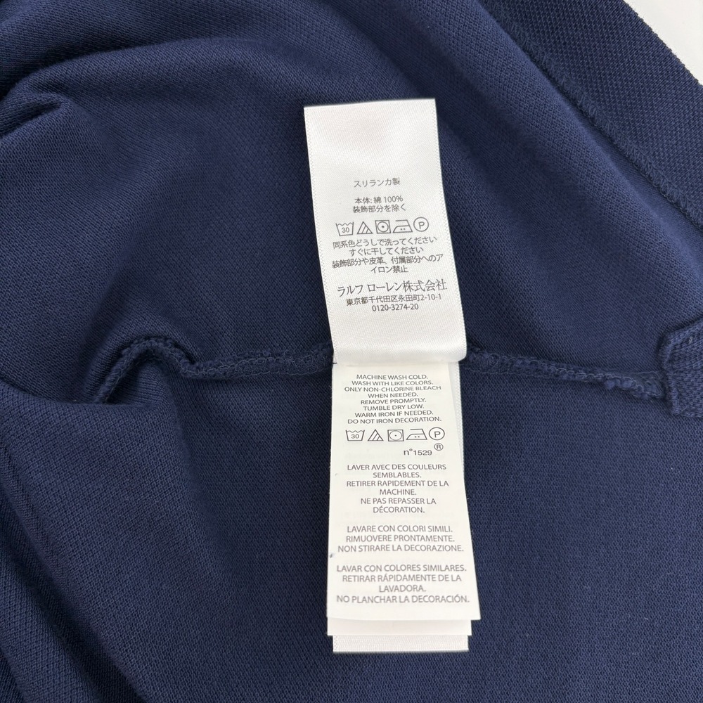 NWT Polo Ralph Lauren Polo Country Sportsman XXL Outdoor Rainbow Collar Navy - Picture 10 of 15